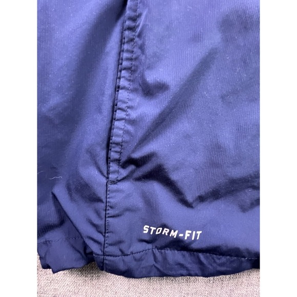 Nike Storm Fit 1/4 Zip Men M Blue Gray Breathable Short Sleeve Golf Baseball - Picture 3 of 11